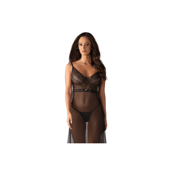Estiqua nuisette longue noir